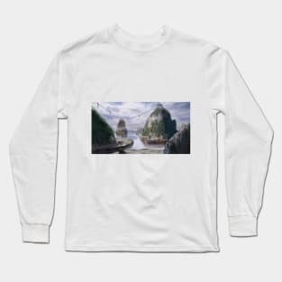 Floating island Long Sleeve T-Shirt